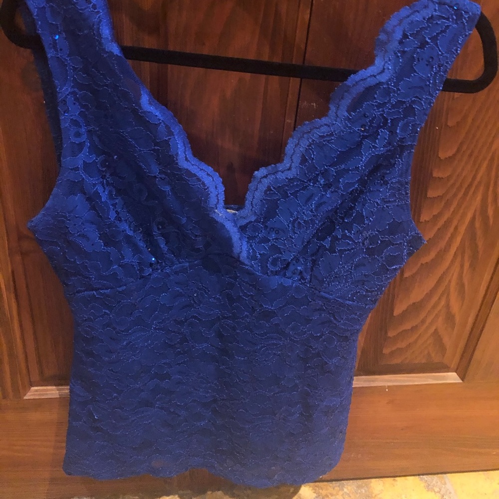 Boston Proper Lace Top